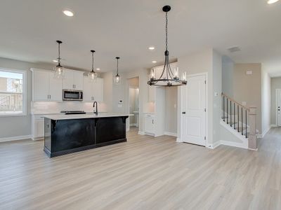 Cogburn Detached Plan Dining Area and Kitchen