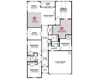 New construction Single-Family house 4182 Garden Path, Schertz, TX 78124 plan Guadalupe - image