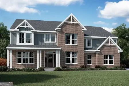 New construction Single-Family house 722 Conley Dr, Canton, GA 30115 plan Paxton - image