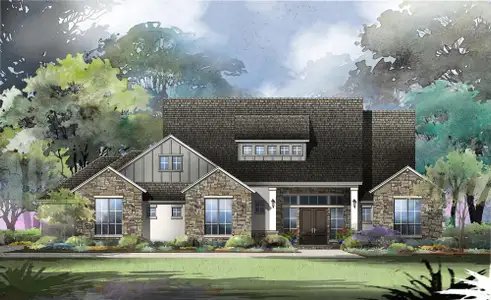 New construction Single-Family house 117 Dang Pretty, Boerne, TX 78006 plan Gracelyn - image