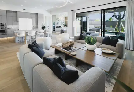 New construction Single-Family house 5714 E Rancho Caliente Dr, Cave Creek, AZ 85331 plan 7024 Elevation A - image