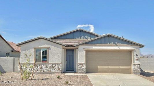 New construction Single-Family house 25142 W La Salle St, Buckeye, AZ 85326 plan Plan 4003 - image