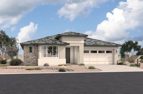New construction Single-Family house 5874 N 194Th Ln, Litchfield Park, AZ 85340 plan Flemington - image