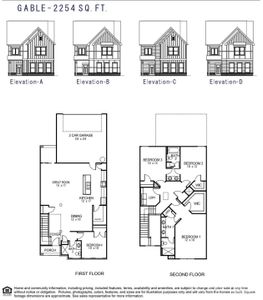 Gable floorplan