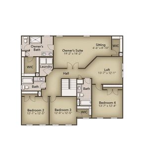 New construction Single-Family house 83 Hay Field Dr, Lillington, NC 27546 plan The Azalea - image 6