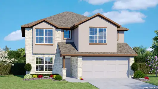 New construction Single-Family house 452 Waterfall Pt, Cibolo, TX 78108 - image
