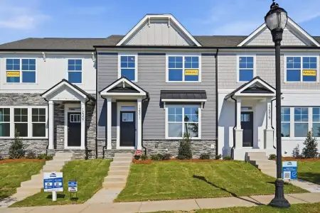 New construction Townhouse house 12311 Bryton Rdg Pkwy, Huntersville, NC 28078 plan Cambridge - image