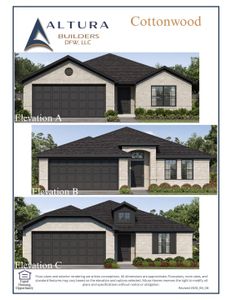 New construction Single-Family house 3701 Nighthawk Wy, Caddo Mills, TX 75135 plan Cottonwood - image
