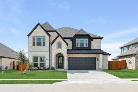 New construction Single-Family house 1007 Stonehaven Dr, Justin, TX 76247 plan Rose II - image