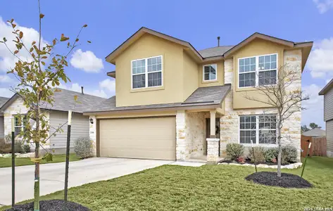 New construction Single-Family house 22506 Match Play, San Antonio, TX 78261 plan The Lombardi - image