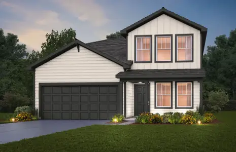 New construction Single-Family house 7007 Bens Lndg, Cove, TX 77523 plan Dinero - image