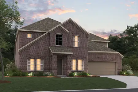 New construction Single-Family house 133 Hudson Ln, Justin, TX 76247 plan Lavon - 50' Smart Series - image