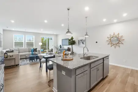 New construction Townhouse house 1344 Vibrant Rd, Charlotte, NC 28215 plan Aurora - image