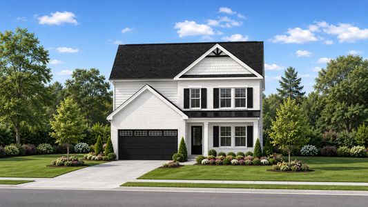 New construction Single-Family house 2159 Sunny Hill Rd, Lawrenceville, GA 30043 plan Savoy - image
