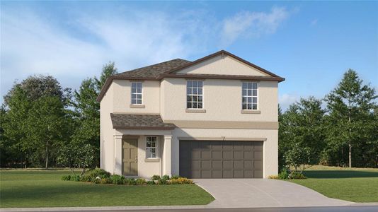 New construction Single-Family house 2872 Silver Scallop Loop, Wimauma, FL 33598 Chicago II- photo 0