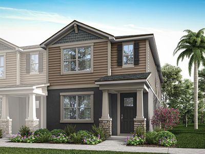 New construction Townhouse house 10019 Gazebo Aly, Orlando, FL 32832 - image