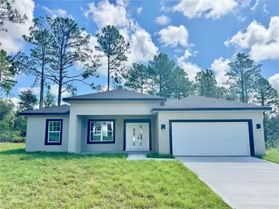 New construction Single-Family house 8051 N Pinkinz Wy, Citrus Springs, FL 34433 - image