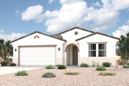New construction Single-Family house 11929 W Mesa Ct, Maricopa, AZ 85139 plan Carlsbad - image