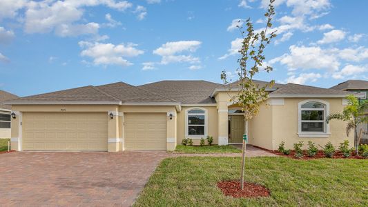 New construction Single-Family house 6943 Agate Drive, Grant-Valkaria, FL 32949 Elm- photo 0