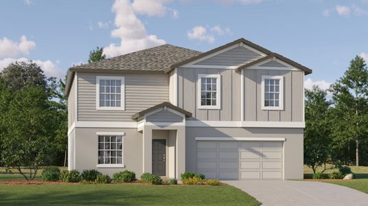 New construction Single-Family house 22472 Blazing Star Run, Land O' Lakes, FL 34637 plan Richmond - image