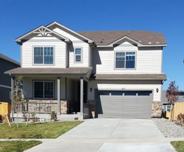 New construction Single-Family house 18241 Field Mint Point, Parker, CO 80134 - photo 0