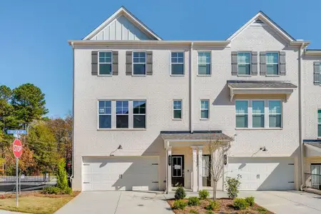 New construction Townhouse house 6117 Wayburn St, Tucker, GA 30084 plan Reynolds - image