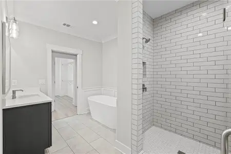 New construction Townhouse house 1980 Flying Scotsman Dr, Unit 10, Kennesaw, GA 30144 plan THE KENSINGTON - image 13