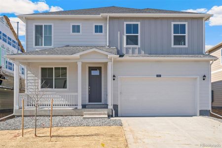 New construction Single-Family house 712 Gareth Lane, Brighton, CO 80603 The Henley- photo 0