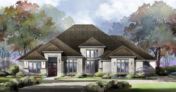 New construction Single-Family house 113 Western Justice, Boerne, TX 78015 plan Vermentino II - image