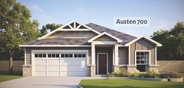 New construction Single-Family house 2604 Wasilla Dr, Temple, TX 76502 plan Austen - image
