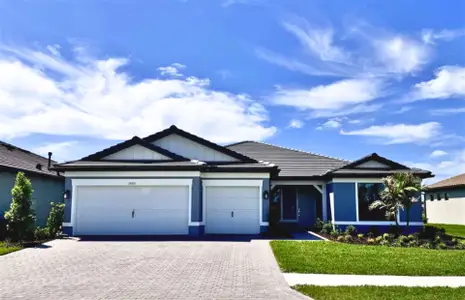 New construction Single-Family house 1885 Ridgemore St, North Port, FL 34289 plan Stellar - image