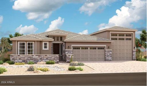 New construction Single-Family house 17580 W Sherman Street, Goodyear, AZ 85338 Hanson- photo 0