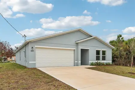 New construction Single-Family house 591 Halkett St Sw, Palm Bay, FL 32908 plan OCOEE - image