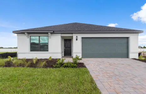 New construction Single-Family house 1161 Caloosa Creek Dr, Labelle, FL 33935 plan Hanover - image