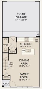 Hudson First Floor Plan