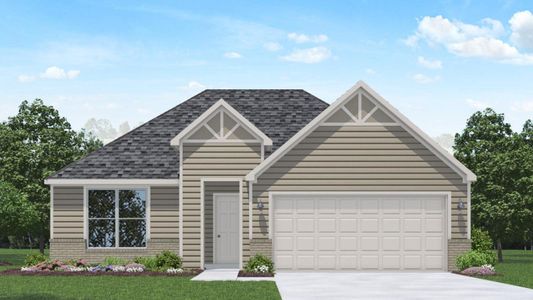 New construction Single-Family house 1116 Skyline Trails Ave, Conroe, TX 77303 plan Onyx - image
