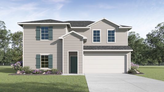 New construction Single-Family house 13412 Roughstock Wy, Mustang Ridge, TX 78610 null- photo 0 0