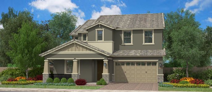 New construction Single-Family house 3029 Sherman Rd, Queen Creek, AZ 85142 plan Arena Cove - image