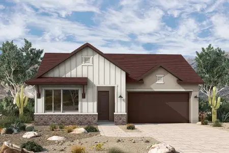 New construction Single-Family house 2426 E Rihl Rd, San Tan Valley, AZ 85140 plan The Passito - image