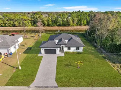 New construction Single-Family house 337 Jourferie Rd, Lehigh Acres, FL 33974 plan Grenada - image