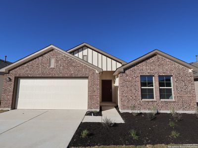 New construction Single-Family house 13615 Beebrush Saddle, San Antonio, TX 78253 plan Pizarro - 40' Smart Series - image
