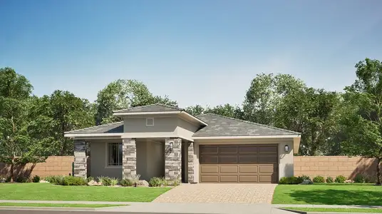 New construction Single-Family house 18819 W Goldenrod St, Goodyear, AZ 85338 plan Clark II Plan 4076 - image