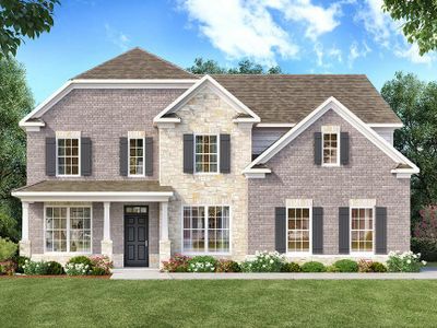 New construction Single-Family house 44 Caraway Court, Newnan, GA 30263 SAVANNAH II- photo 0