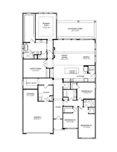 New construction Single-Family house 22055 Boca Chita Wy, Porter, TX 77365 plan Brynlee II - image 4