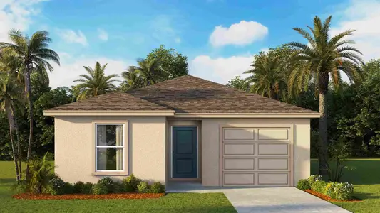 New construction Single-Family house 12083 Isle Royale Dr, Hudson, FL 34669 plan Cameron - image