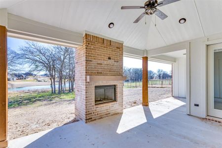 New construction Single-Family house 2044 Downslope Ln, Weatherford, TX 76087 null- photo 22 22