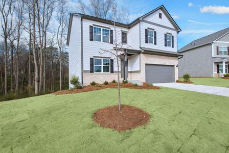 New construction Single-Family house 42 Forsythia Way, Douglasville, GA 30134 The McGinnis- photo 0