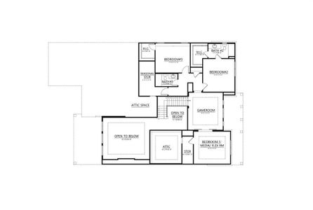 Artist Rendering of 2nd Floor Plan