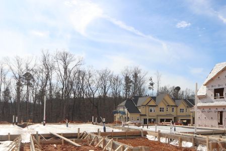 New construction Townhouse house 2471 Englemann Dr, New Hill, NC 27562 Hazelnut- photo 8 8