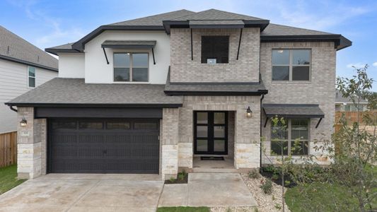 New construction Single-Family house 328 Buckaroo Dr, Georgetown, TX 78633 plan Segovia - image